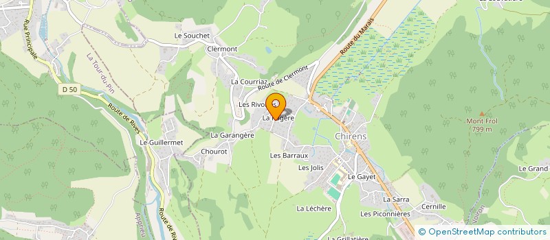 localisation de l'entreprise ALLO PIERROT  CHIRENS