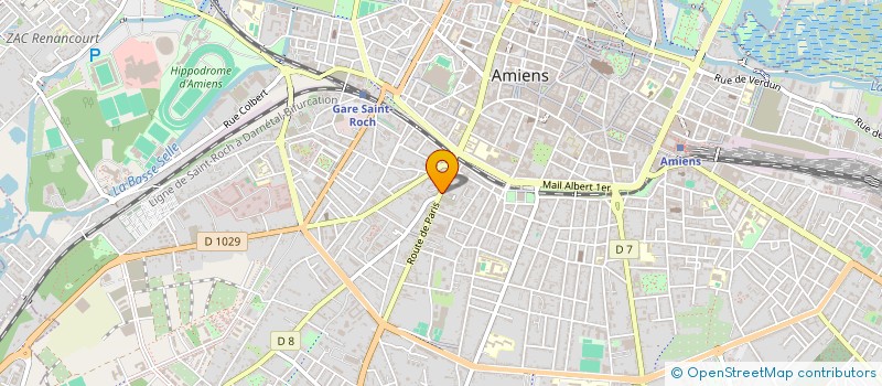 localisation de l'entreprise ALLO PIZZA à AMIENS