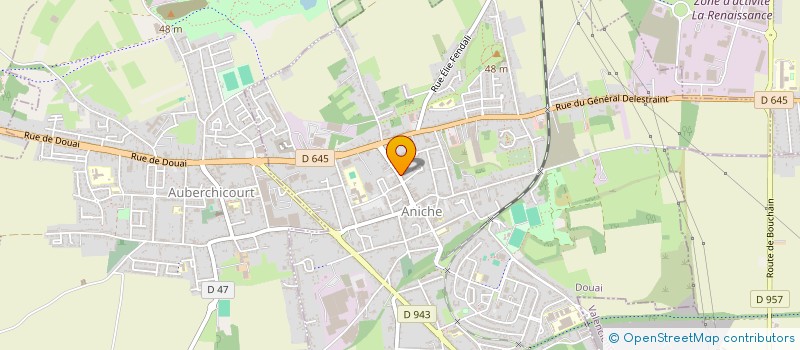 localisation de l'entreprise ALLO PIZZA 59  ANICHE