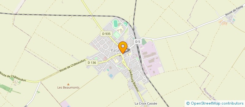 localisation de l'entreprise ALLO PIZZA à PATAY