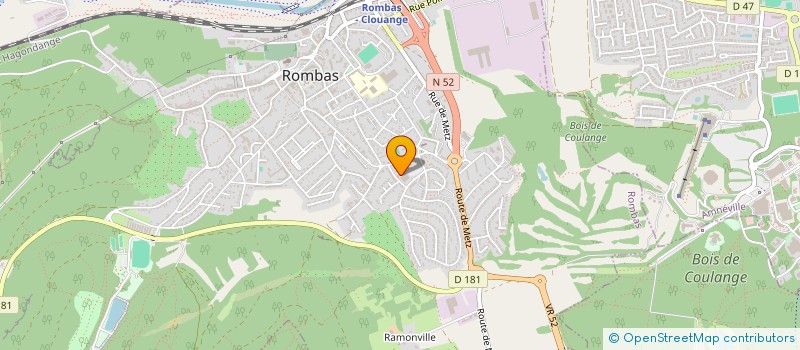 localisation de l'entreprise ALLO PIZZA  ROMBAS