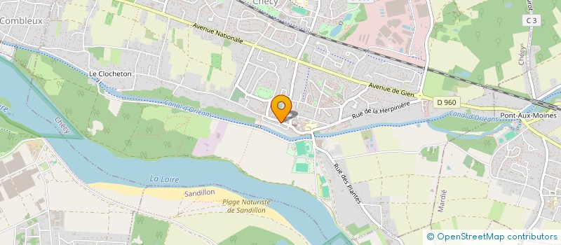 localisation de l'entreprise ALLO PIZZA CHECY à CHECY