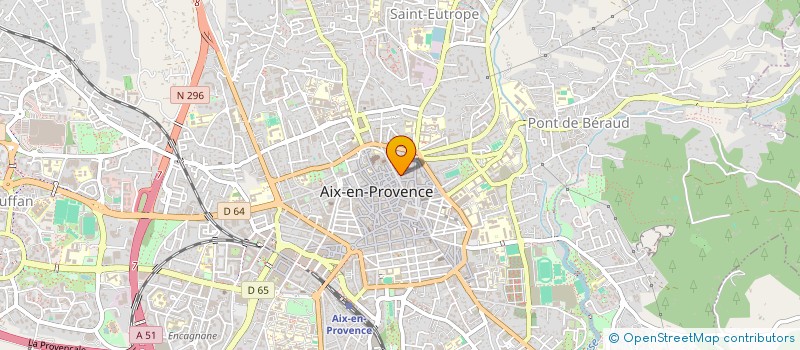 localisation de l'entreprise ALLO PIZZA POULET SERVICE à AIX-EN-PROVENCE