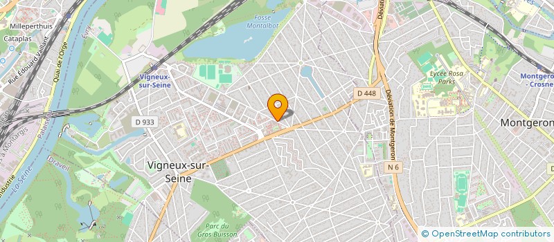 localisation de l'entreprise ALLO PIZZA RAPIDO 2 à VIGNEUX-SUR-SEINE