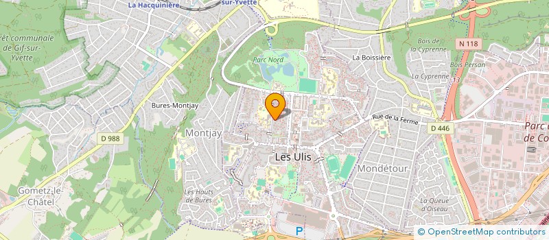 localisation de l'entreprise ALLO PIZZA RAPIDO à LES ULIS