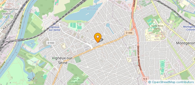 localisation de l'entreprise ALLO PIZZA RAPIDOS à VIGNEUX-SUR-SEINE