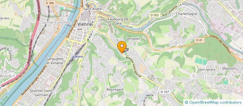 localisation de l'entreprise ALLO PLOMBIER à VIENNE