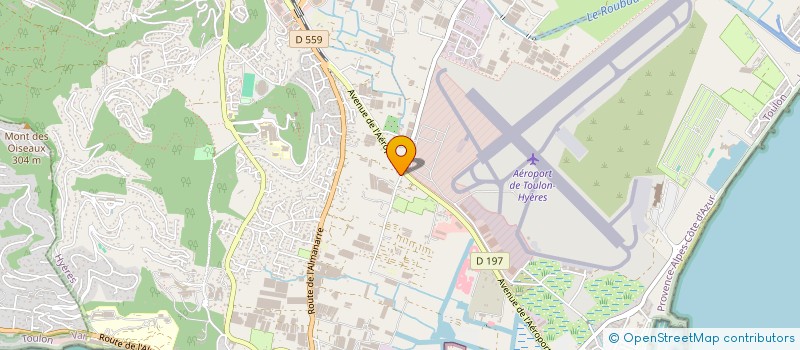 localisation de l'entreprise ALLO PLUS DEPANNAGE 83  HYERES