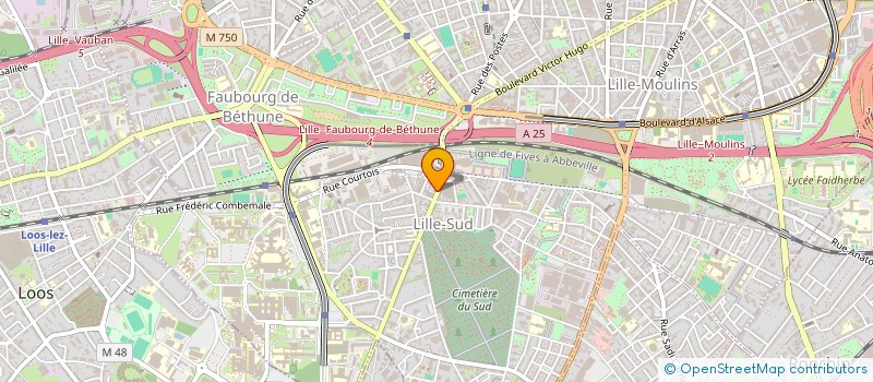 localisation de l'entreprise ALLO POINT COMMUNICATIONS à LILLE