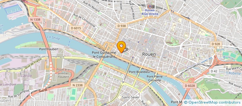 localisation de l'entreprise ALLO POULET à ROUEN