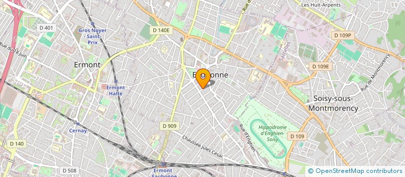 localisation de l'entreprise ALLO POULETS ROTIS à EAUBONNE