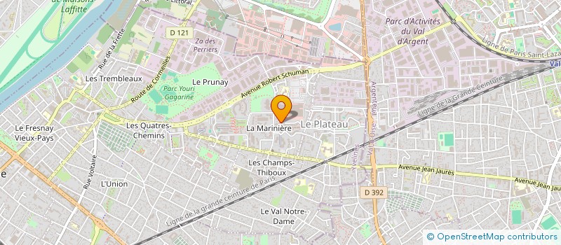 localisation de l'entreprise ALLO PRIVATE DRIVER  SARTROUVILLE