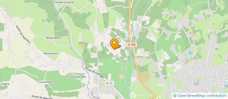 localisation de l'entreprise ALLO RADIO TAXI BERGERAC à BERGERAC