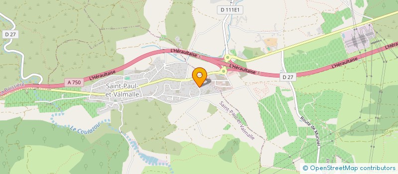 localisation de l'entreprise ALLO RAPID DEPANNAGE YELLOW  SAINT-PAUL-ET-VALMALLE