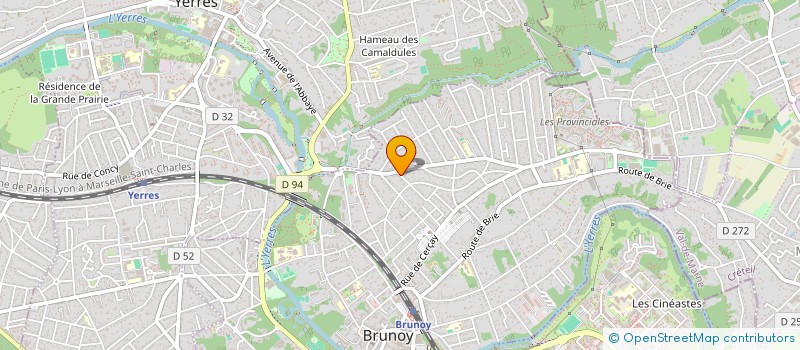 localisation de l'entreprise ALLO RECUPE  BRUNOY