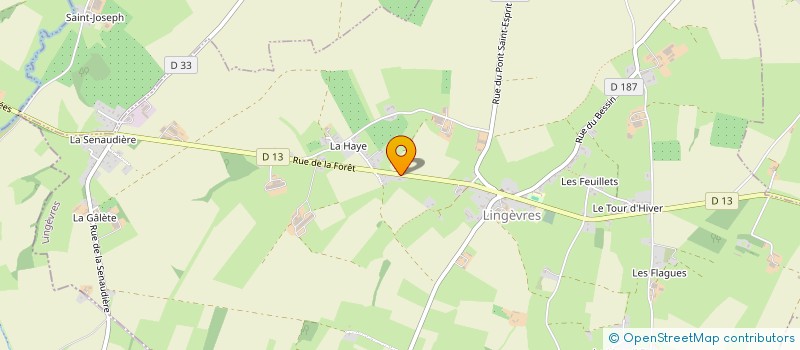 localisation de l'entreprise ALLO REMI  LINGEVRES