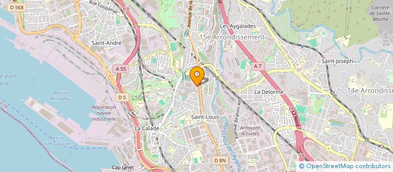 localisation de l'entreprise ALLO RENOV'APPARTEMENT à MARSEILLE