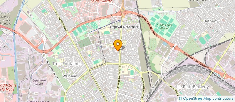 localisation de l'entreprise ALLO RENOVATION à REIMS