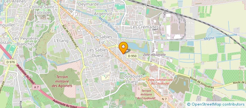 localisation de l'entreprise ALLO S.A.P. SERVICE A LA PERSONNE  ORANGE