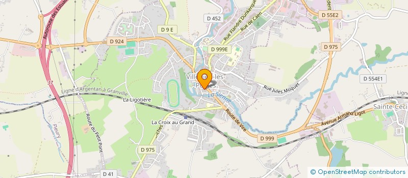 localisation de l'entreprise ALLO SAM TAXI  VILLEDIEU-LES-POELES-ROUFFIGNY