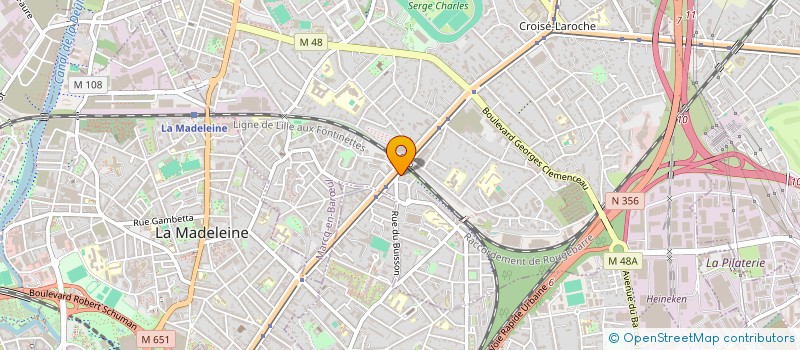 localisation de l'entreprise ALLO SANDWICH à MARCQ-EN-BARŒUL