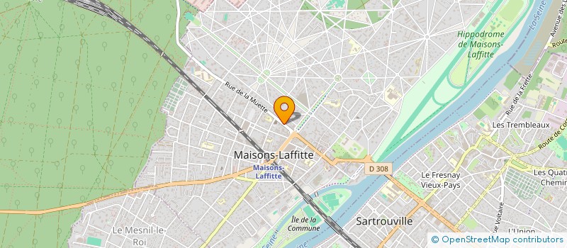 localisation de l'entreprise ALLO SECOURS VITRINES à MAISONS-LAFFITTE