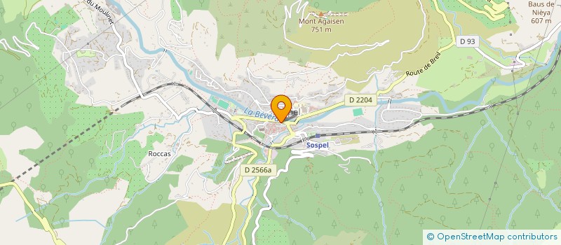 localisation de l'entreprise ALLO SERGE 2 à SOSPEL