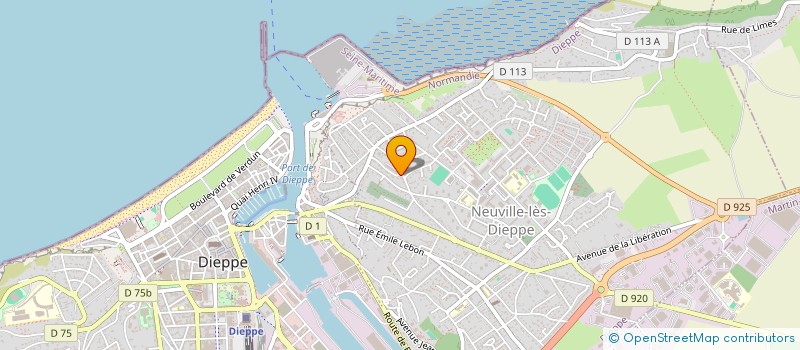 localisation de l'entreprise ALLO SERRURIER  DIEPPE