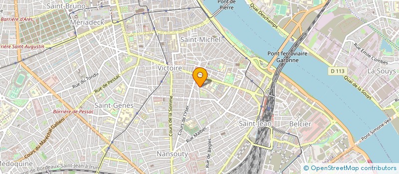 localisation de l'entreprise ALLO SERVICE A DOMICILE à BORDEAUX