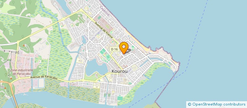 localisation de l'entreprise ALLO SERVICE NUMERIQUE  KOUROU