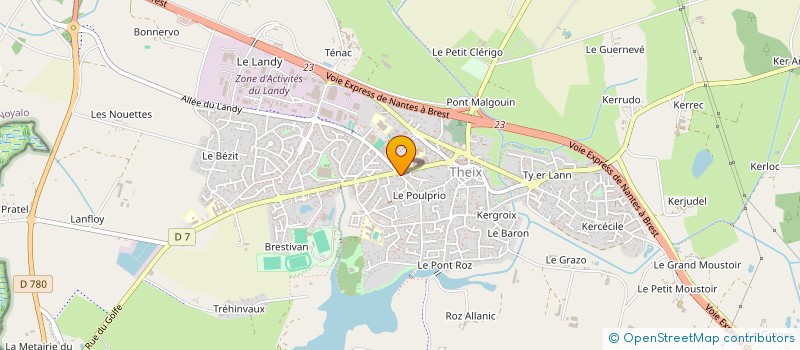 localisation de l'entreprise ALLO SIPAS à THEIX-NOYALO