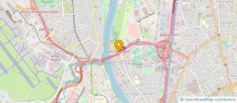 localisation de l'entreprise ALLO SOS AUTO à TOULOUSE