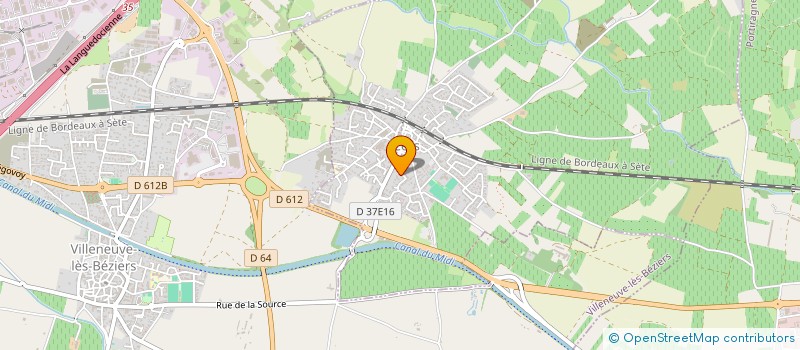 localisation de l'entreprise ALLO STEPHANE VTC  CERS