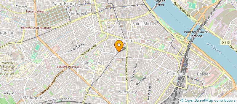 localisation de l'entreprise ALLO-STOP BORDEAUX à BORDEAUX