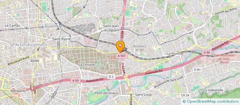 localisation de l'entreprise ALLO-STORES à MARSEILLE