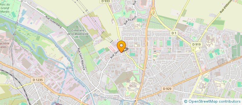 localisation de l'entreprise ALLO TAXI 80  AMIENS