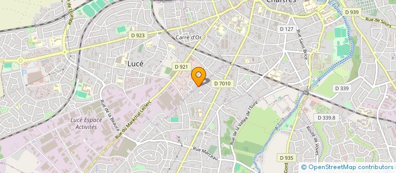 localisation de l'entreprise ALLO TAXI EURELIEN à LUISANT