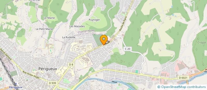 localisation de l'entreprise ALLO TAXI PERIGUEUX à PERIGUEUX