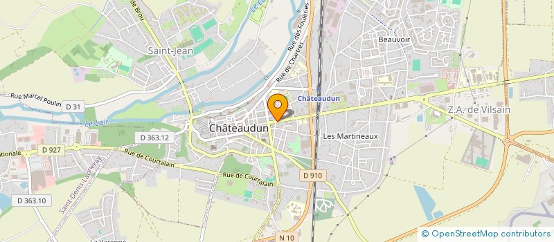 localisation de l'entreprise ALLO TAXI SAMSON à CHATEAUDUN