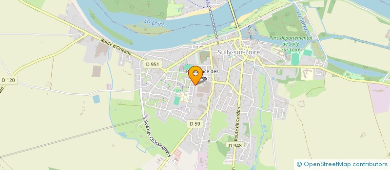 localisation de l'entreprise ALLO TAXI SARL à SULLY-SUR-LOIRE