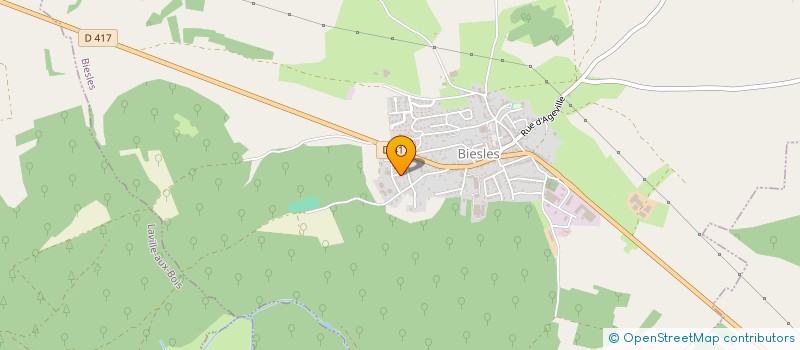 localisation de l'entreprise ALLO TAXI SARL à BIESLES