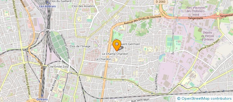 localisation de l'entreprise ALLO TAXI VAL DE LOIRE à ORLEANS