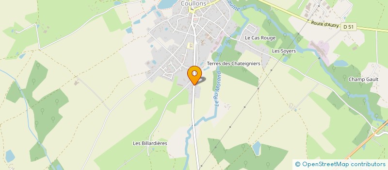 localisation de l'entreprise ALLO TAXI VIALATTE à COULLONS