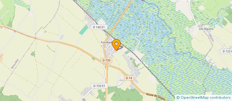 localisation de l'entreprise ALLO TAXIS CORDOUAN  SAINT-SULPICE-DE-ROYAN