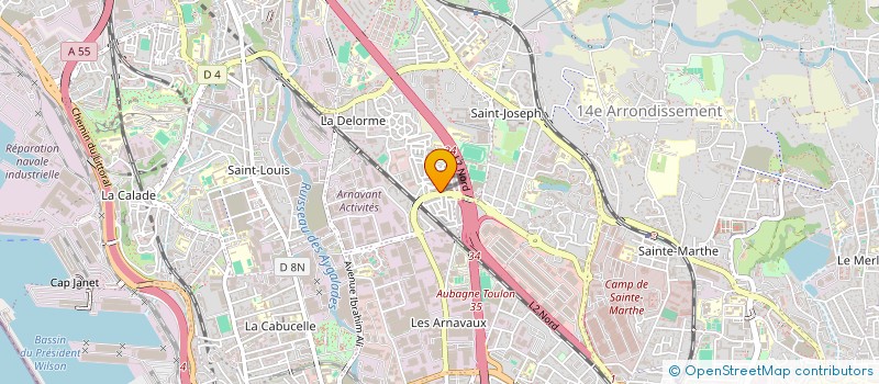 localisation de l'entreprise ALLO-TN à MARSEILLE