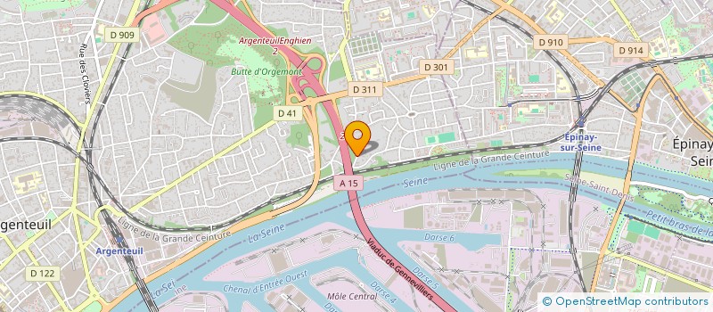 localisation de l'entreprise ALLO TRAVAUX  ARGENTEUIL