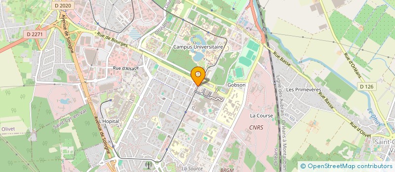 localisation de l'entreprise ALLO TROTT ORLEANS à ORLEANS