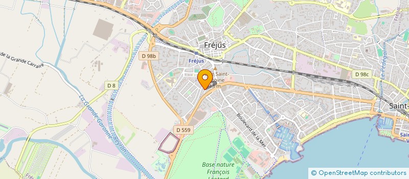 localisation de l'entreprise ALLO VAR DEPANNAGE à FREJUS