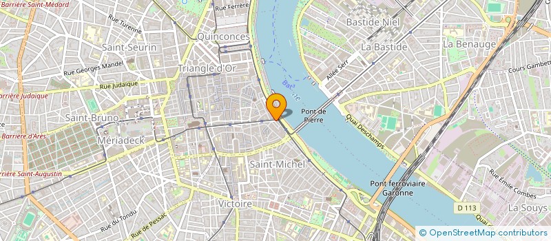 localisation de l'entreprise ALLO VIDEO BOUFFE à BORDEAUX