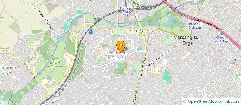 localisation de l'entreprise ALLO VTC ESSONNE à VILLEMOISSON-SUR-ORGE